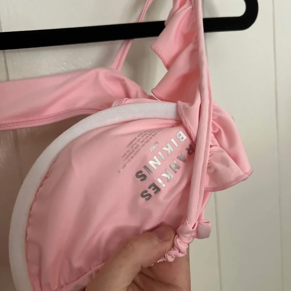 Frankie’s Bikinis Birdie Ruffle top